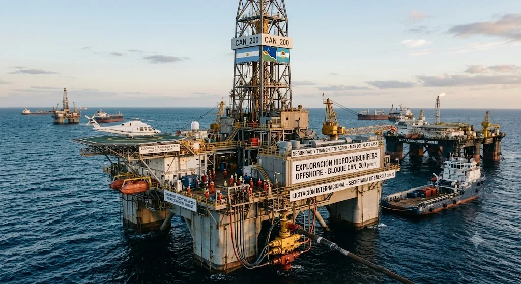 El gobierno llamó a concurso para explorar hidrocarburos offshore frente a Buenos Aires