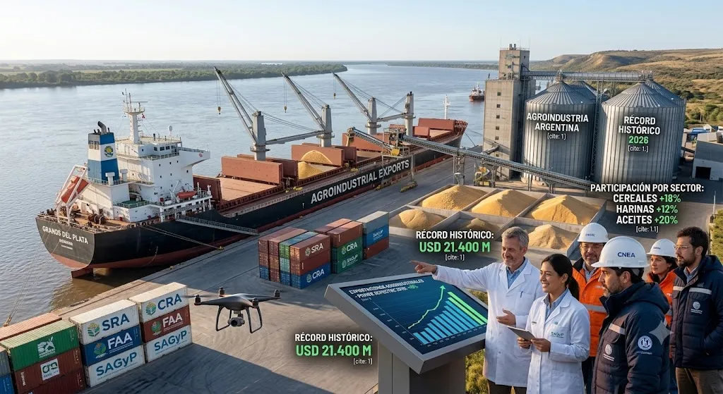 Exportaciones agroindustriales crecen 15% en el primer semestre