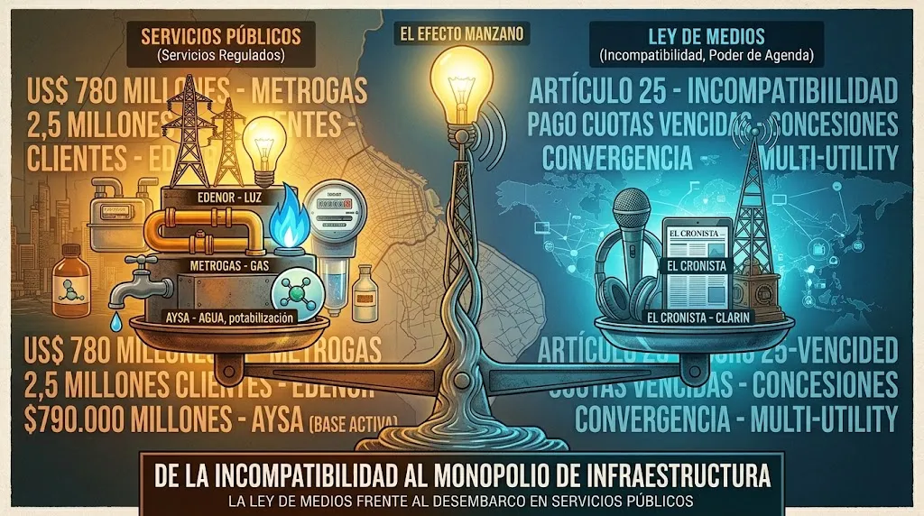 De la incomodidad al monopolio: los servicios públicos y el nuevo desafío regulatorio