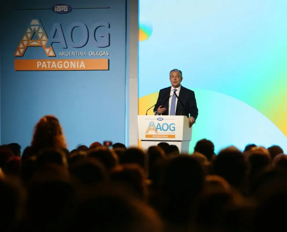 Figueroa abrió la AOG Patagonia 2026 con Milei y defendió la complementación entre provincias