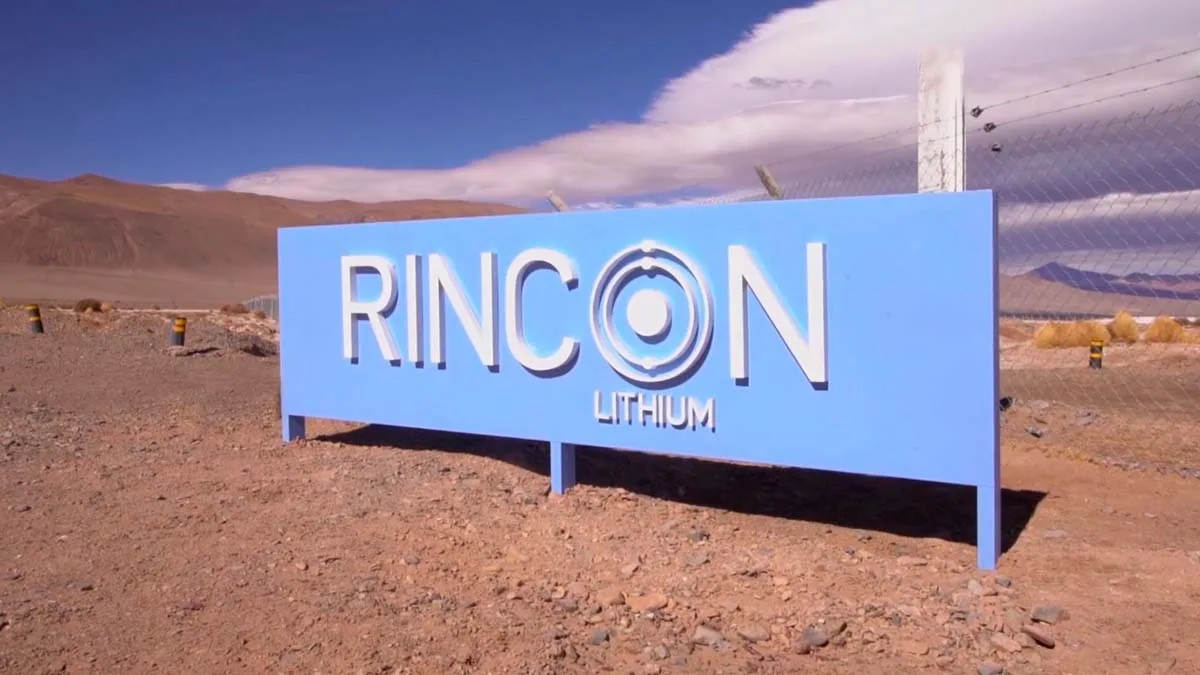 Minería autorizó a Rincón Mining a sumar siete posiciones arancelarias al RIGI