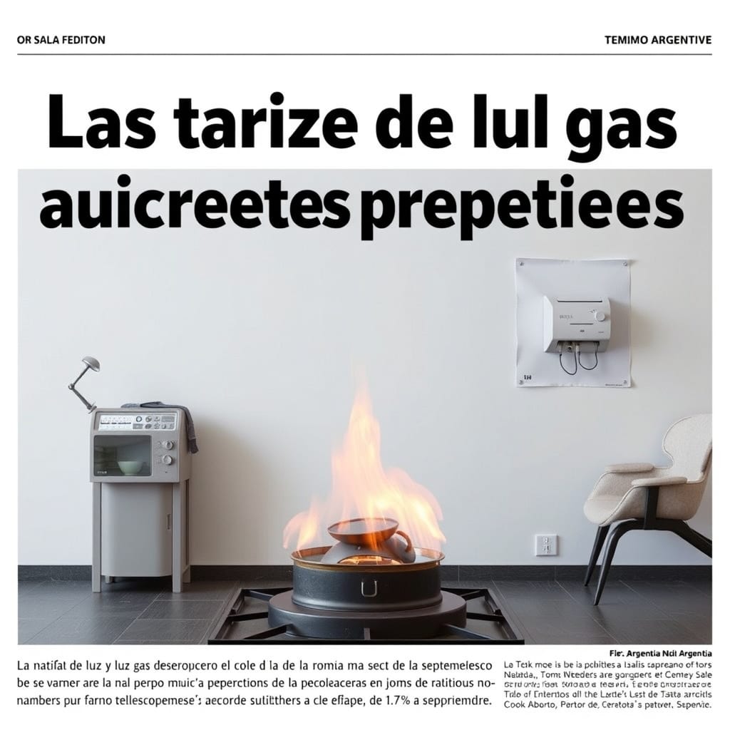 Las tarifas de luz y gas aumentan hasta 1,75% en septiembre