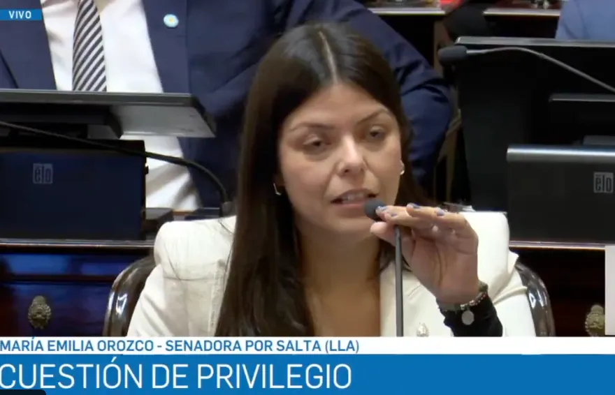 Senadora pidió echar a un asesor de Villarruel por amenazas