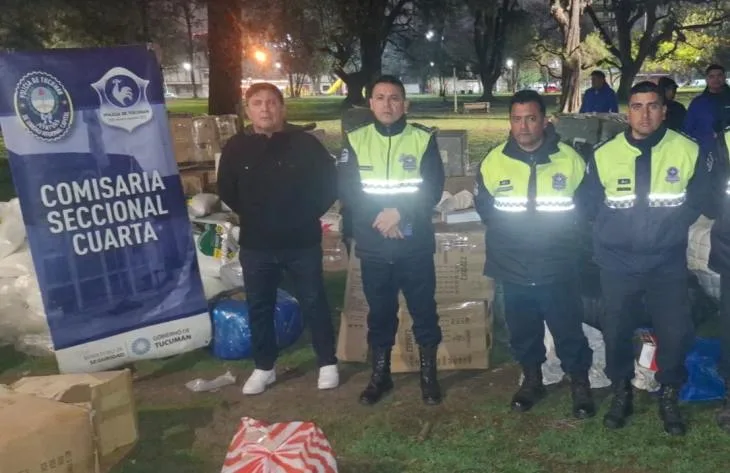 Secuestran mercadería valuada en $30 millones en Parque 9 de Julio