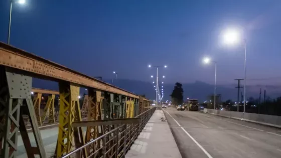 Sáenz habilita el nuevo puente sobre el río Vaqueros en Salta