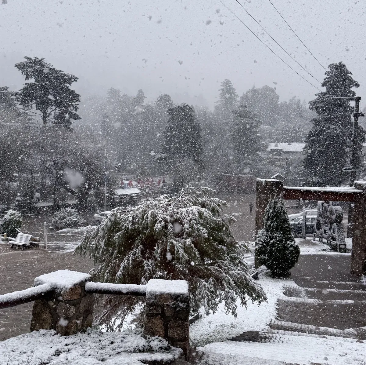 Nevada en Córdoba: cortaron el Camino de las Altas Cumbres y rige alerta amarilla
